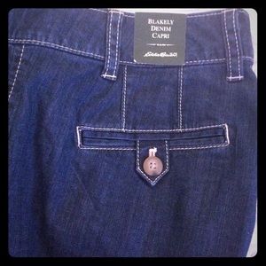 Eddie Bauer Blakey Denim Capris